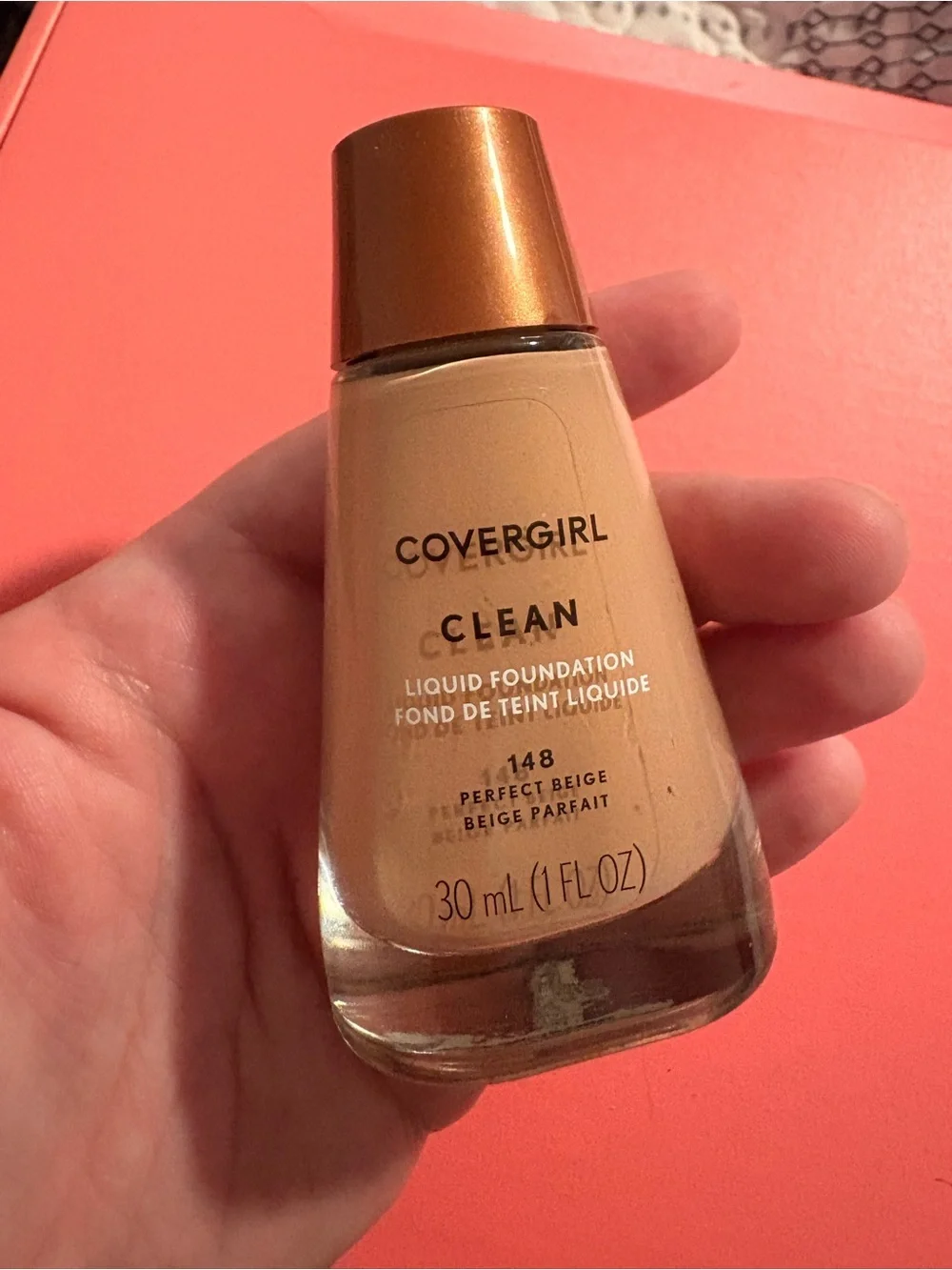 COVERGIRL Clean Liquid Foundation in 148 Perfect Beige